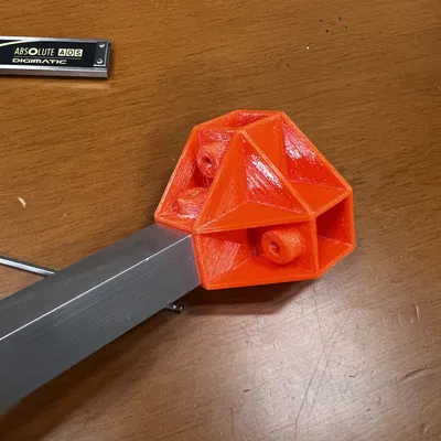 Giá đỡ góc ba chiều 15 mm x 15 mm cho profile vuông