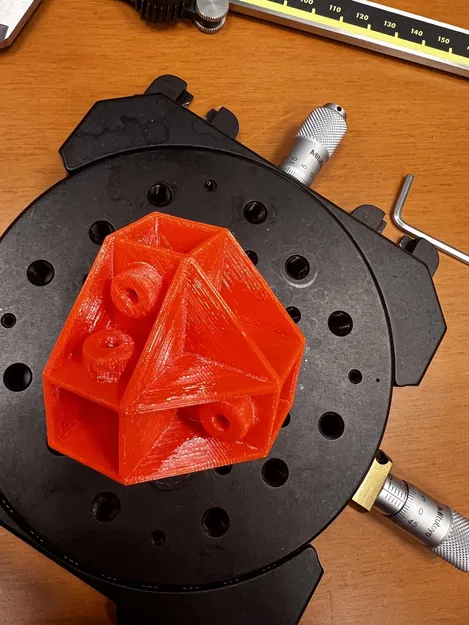 Giá đỡ góc ba chiều 15 mm x 15 mm cho profile vuông - Image 2