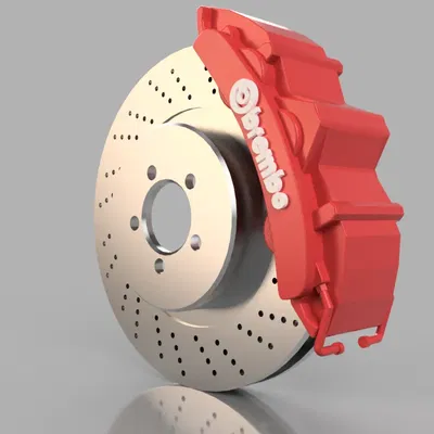 Đĩa phanh và kẹp phanh Brembo - Thiết kế mới trong mô tả