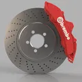 Đĩa phanh và kẹp phanh Brembo - Thiết kế mới trong mô tả - Thumbnail 3