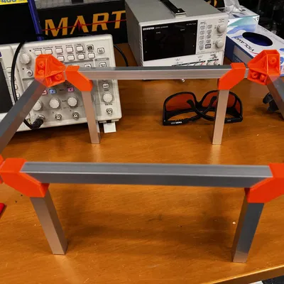 Giá đỡ góc L cho các profile vuông 15x15 mm