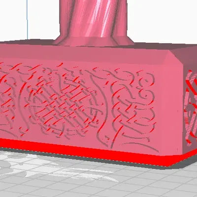 Búa họa tiết Bắc Âu in TPU