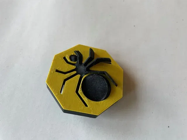 Nhện xoay hai màu cho mùa Halloween - Image 1