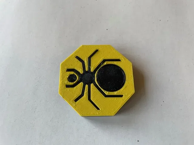 Nhện xoay hai màu cho mùa Halloween - Image 6