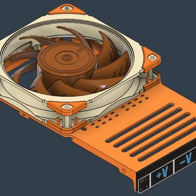 Nắp PSU 120mm cho máy in 3D CTC Bizer