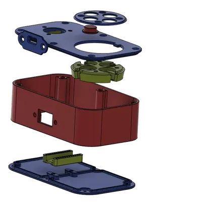 Vỏ điều khiển Spinner cho trò chơi arcade cổ điển