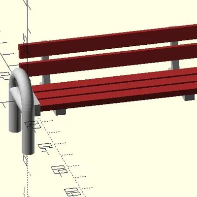 Băng ghế công viên có thể cấu hình