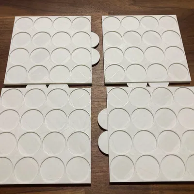 Mô hình trò chơi Reversi kết nối bốn hình tròn 30mm