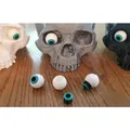 Mắt cho đầu lâu Halloween - Thumbnail 1