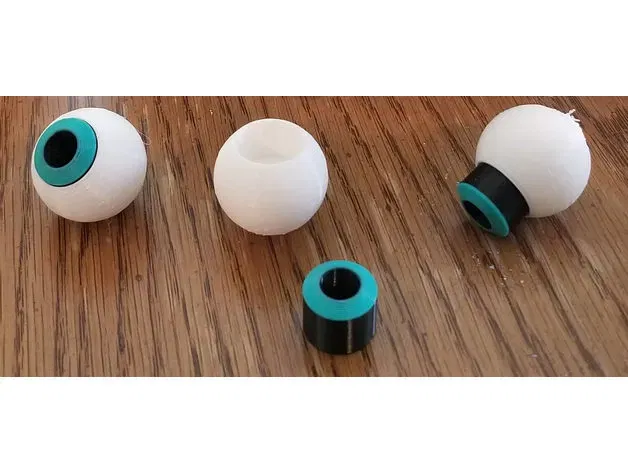 Mắt cho đầu lâu Halloween - Image 5