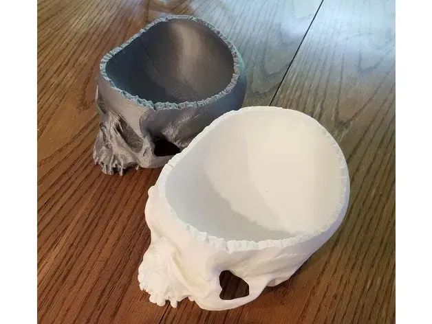 Bát hình sọ người mở rộng với thiết kế oval - Image 2