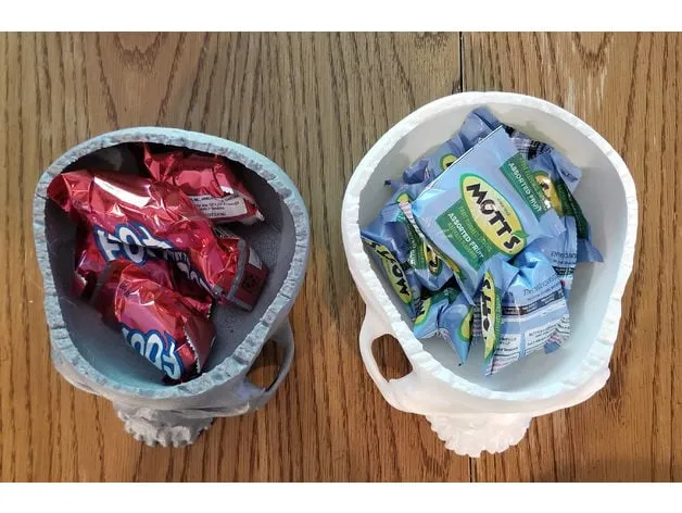 Bát hình sọ người mở rộng với thiết kế oval - Image 3