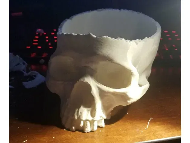 Bát hình sọ người mở rộng với thiết kế oval - Image 4