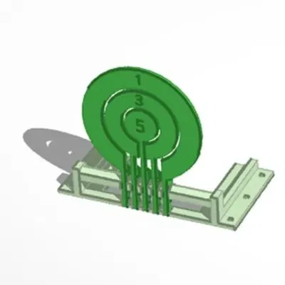 Mô hình mục tiêu Nerf xoay in tại chỗ