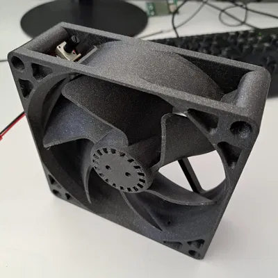 Quạt máy tính kích thước lớn in 3D hoàn toàn chức năng