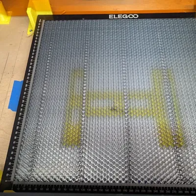 Giá đỡ căn chỉnh cho laser và khung tổ ong Elegoo Phecda