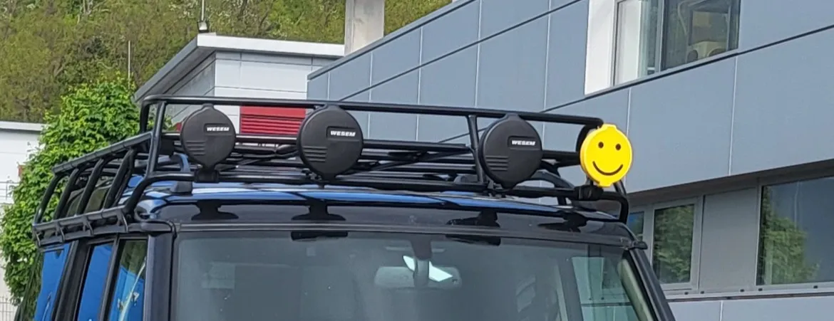 Nắp đèn Wesem 152mm chủ đề nụ cười - Image 2