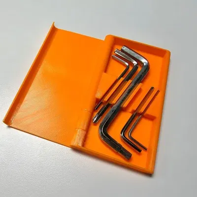 Hộp đựng chìa khóa lục giác di động cho người đi xe đạp