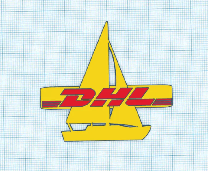 Brosche đội du thuyền DHL - Image 1
