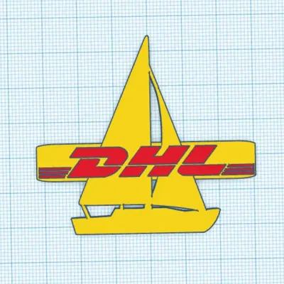 Brosche đội du thuyền DHL