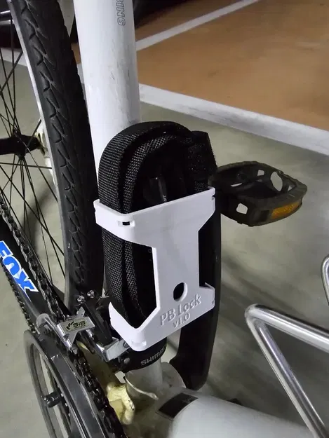 Giá đỡ khóa xe đạp gập cho khung bình nước v1.0 - Image 1