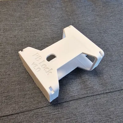 Giá đỡ khóa xe đạp gập cho khung bình nước v1.0