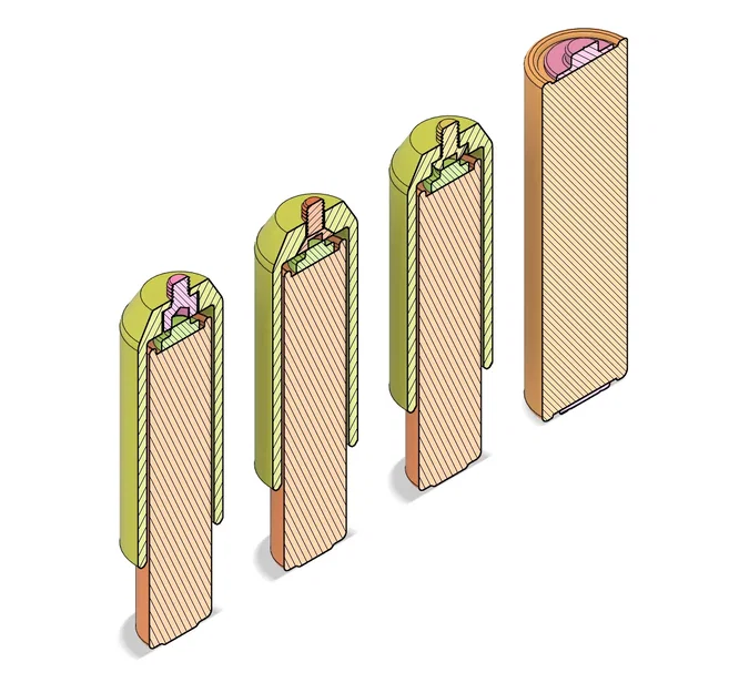 Bộ chuyển đổi pin AAA sang pin AA với 3 loại vít khác nhau - Image 5