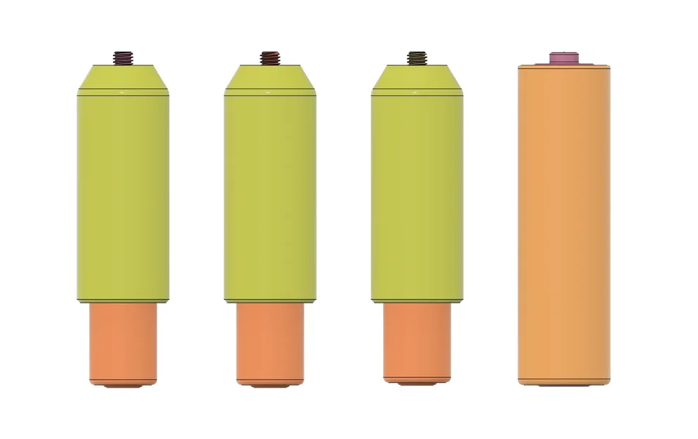 Bộ chuyển đổi pin AAA sang pin AA với 3 loại vít khác nhau - Image 6