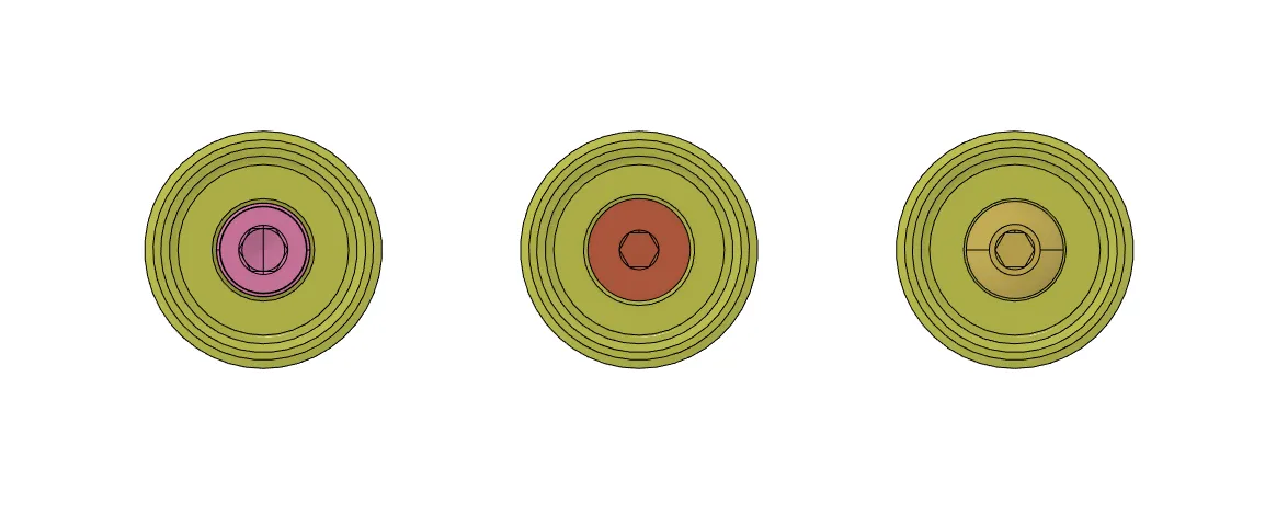 Bộ chuyển đổi pin AAA sang pin AA với 3 loại vít khác nhau - Image 8