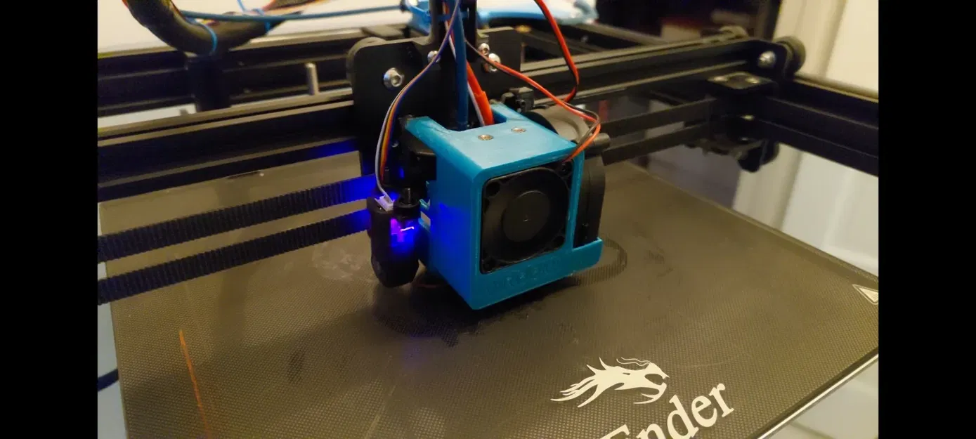 Quạt làm mát 5015 cho máy in 3D Ender 6 với giá đỡ từ tính - Image 1