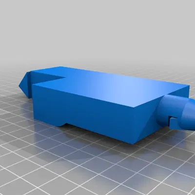 Phần dưới của cần điều khiển thùng rác đạp chân