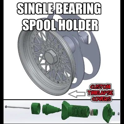 Giá đỡ cuộn filament đơn ổ bi cho máy in 3D