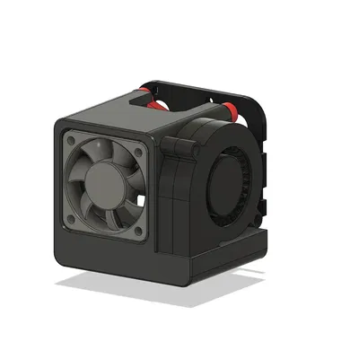 Quạt làm mát 5015 cho Ender 2 Pro / Ender 3 với giá đỡ từ tính