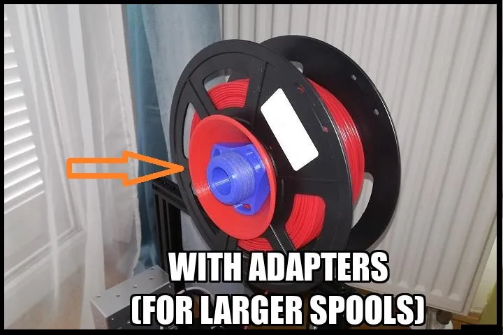 Giá đỡ cuộn filament đơn ổ bi cho máy in 3D - Image 3