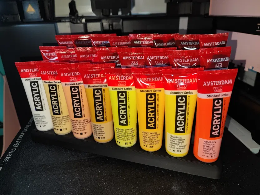 Giá đỡ màu acrylic Amsterdam cho 24 ống 20ml - Image 3