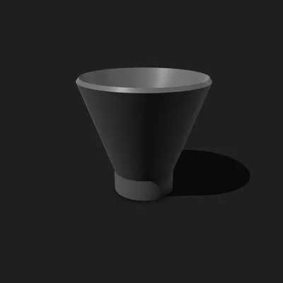 V funnels cho chai PET có thể vặn vào