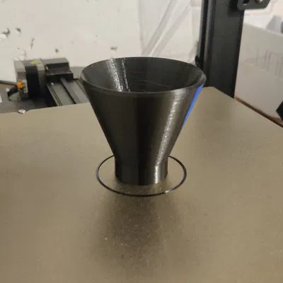 V funnels cho chai PET có thể vặn vào