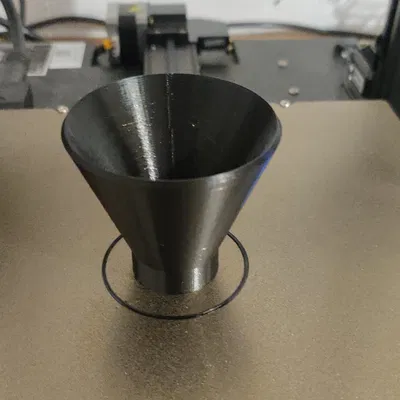 V funnels cho chai PET có thể vặn vào