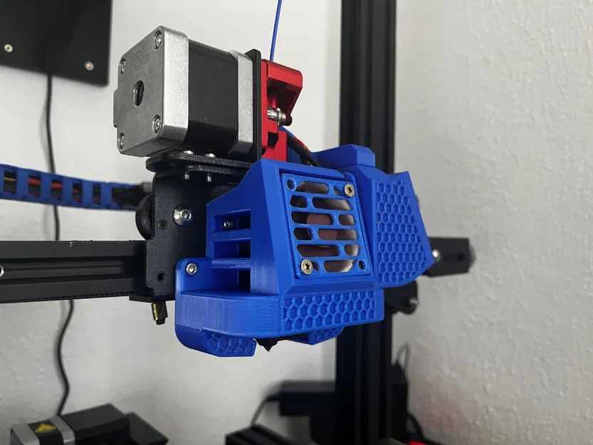 Giá đỡ Satsana DirectDrive với quạt 4010 và tương thích BLTouch - Image 2