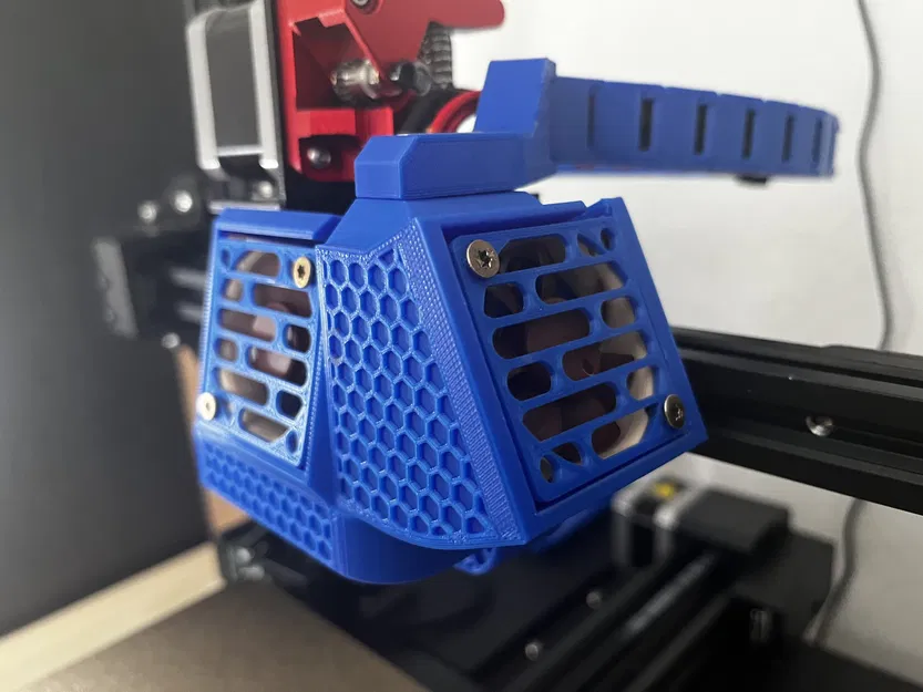 Giá đỡ Satsana DirectDrive với quạt 4010 và tương thích BLTouch - Image 3