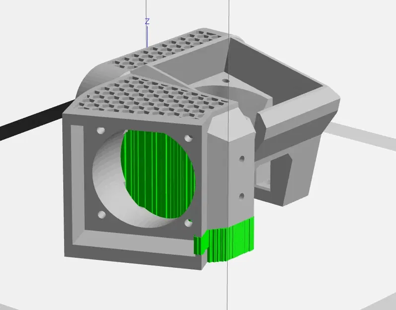 Giá đỡ Satsana DirectDrive với quạt 4010 và tương thích BLTouch - Image 11