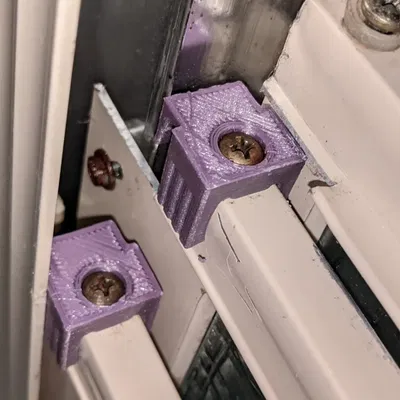 Bộ phận chặn cửa trượt cho màn tắm