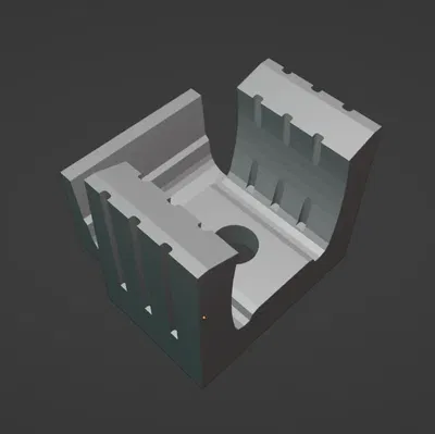 Bộ phận chặn cửa trượt cho màn tắm