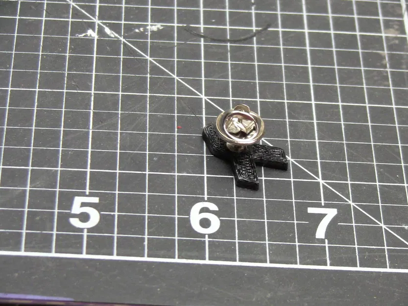 Pin men hình ruy băng nhận thức - Image 2