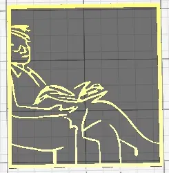 Người đàn ông đọc sách trong không gian nghệ thuật - Image 1