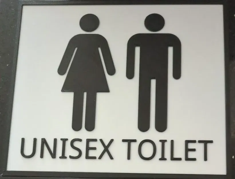 Biểu tượng nhà vệ sinh cho người khuyết tật và đi lại dễ... - Image 1