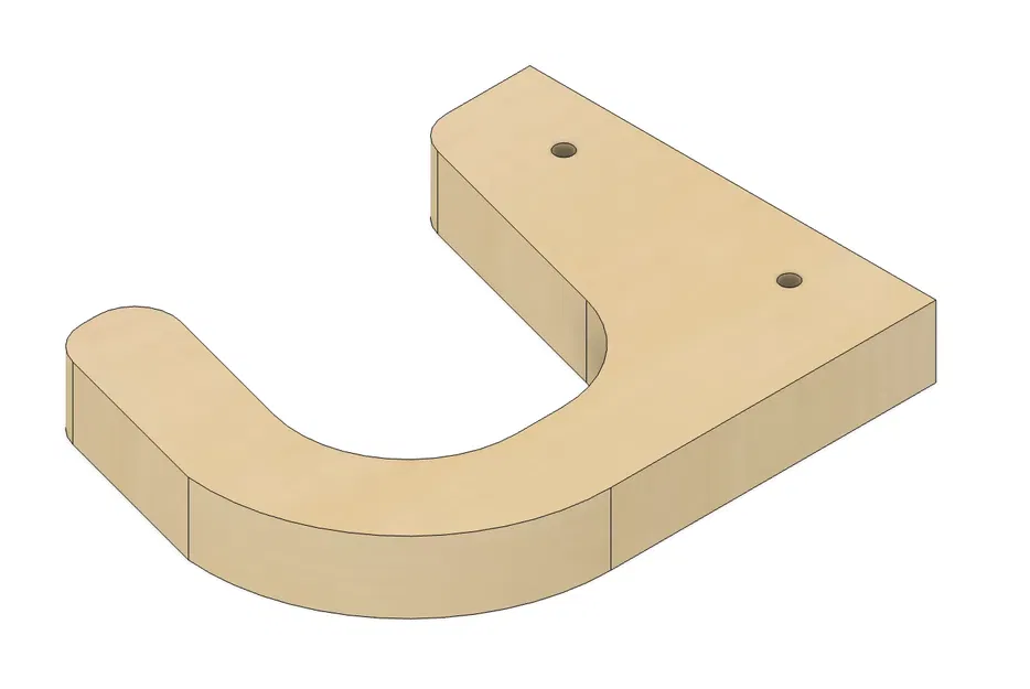 Giá treo xe đạp bằng gỗ plywood ¾ - Image 2