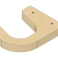 Giá treo xe đạp bằng gỗ plywood ¾ - Thumbnail 2