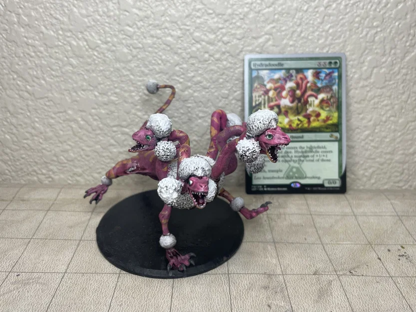 Hyrdadoodle - Nhân vật lai giữa Hydra và Poodle - Image 1