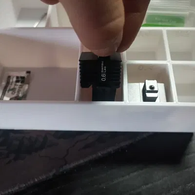 Hộp phân loại IKEA Alex cho công cụ Bambu Lab